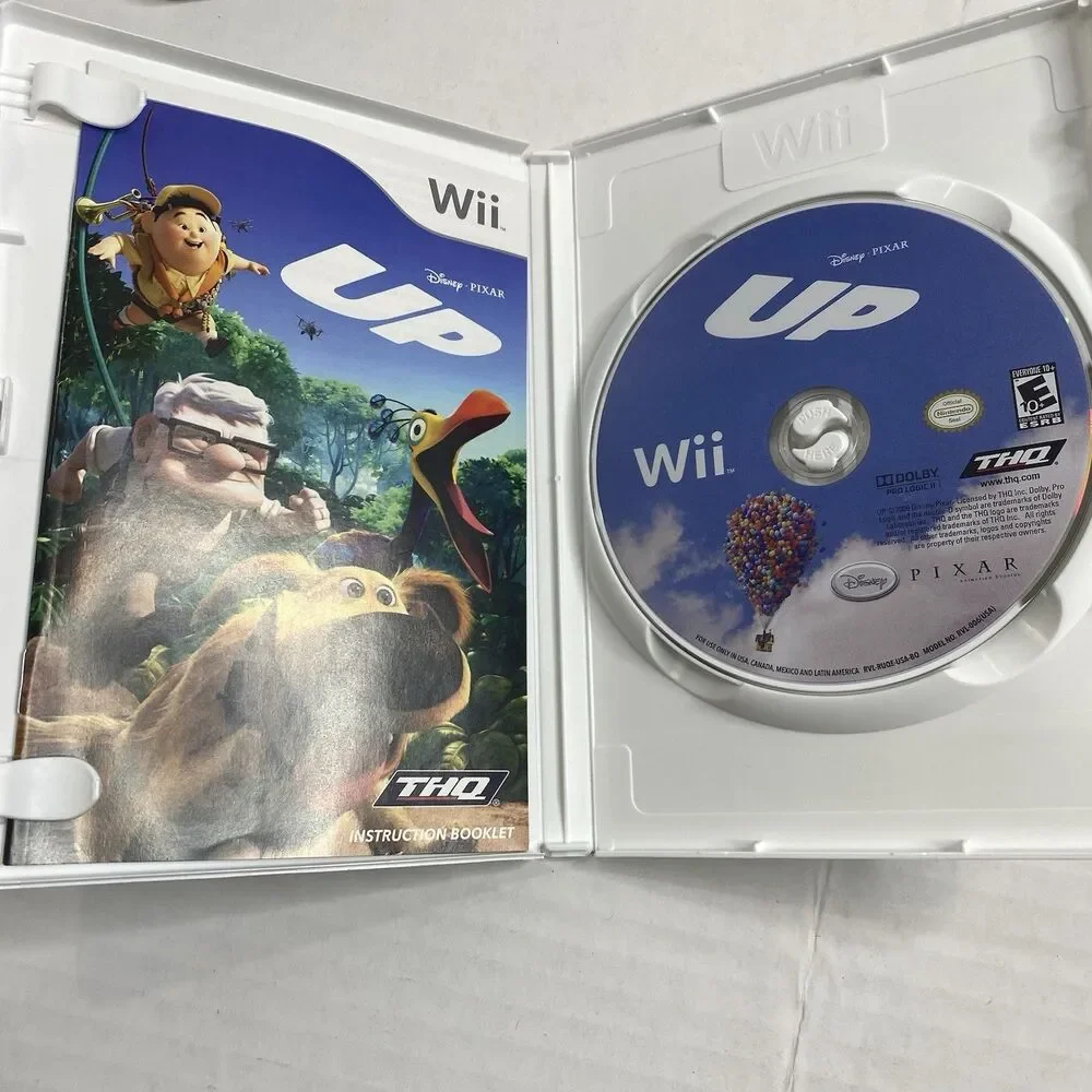 Wii Indiana Jones, Lego Harry Potter, Up, Chicken Blaster Game Lot Of 4 Tested